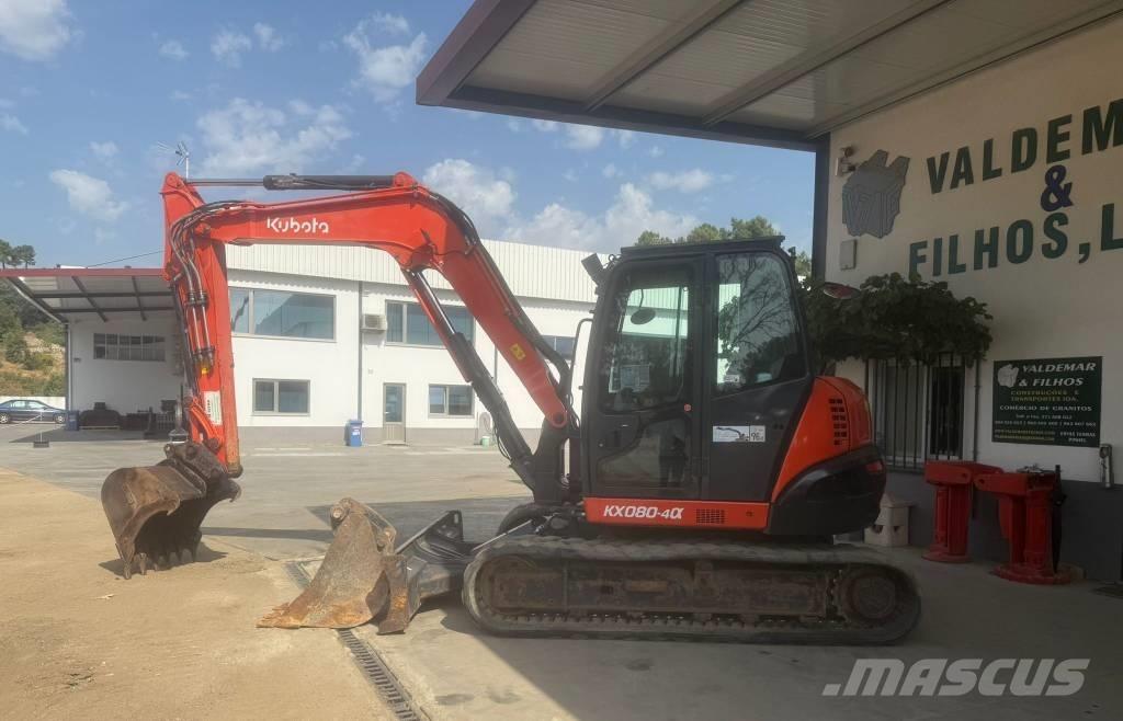 Kubota KX 080-4 Mini excavators  7t - 12t