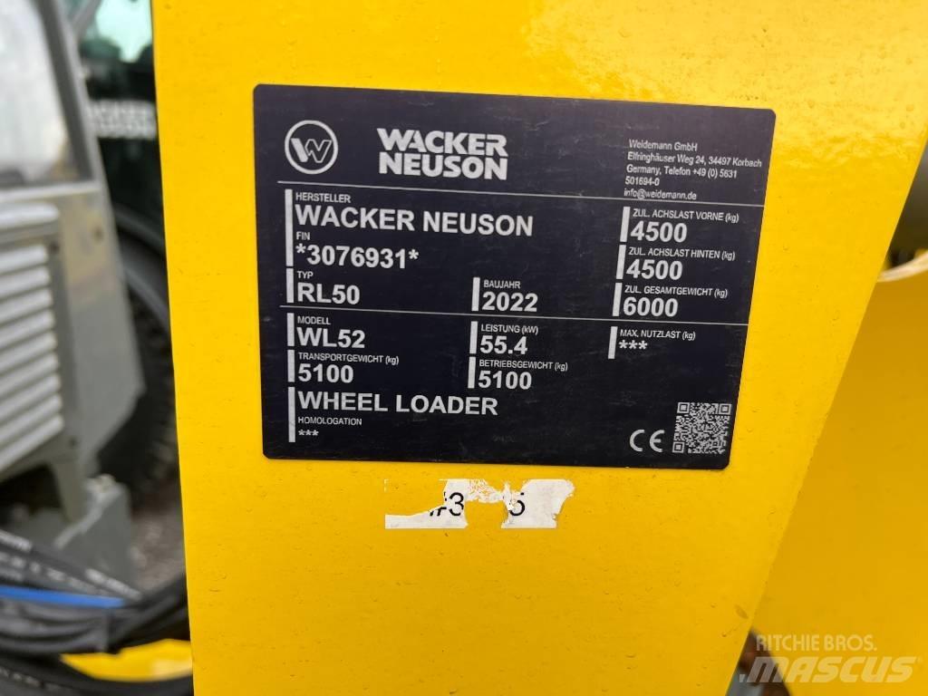 Wacker Neuson WL 52 Wheel Loaders