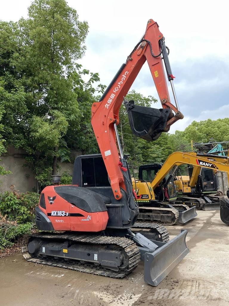 Kubota KX183-3 Mini Excavators <7t (Mini Diggers)