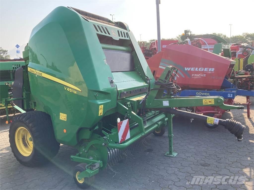 John Deere V451M Round Balers