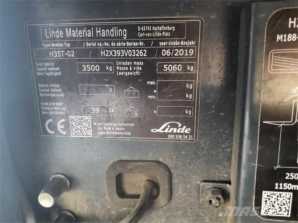 Linde H35T LPG trucks