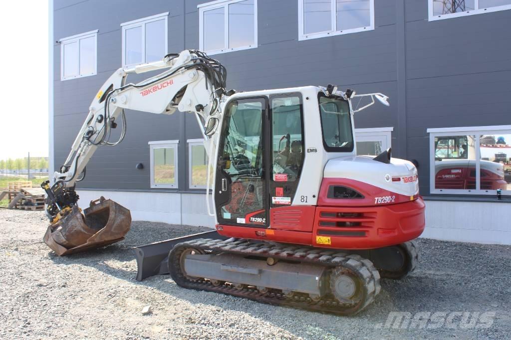 Takeuchi TB 290 Mini excavators  7t - 12t