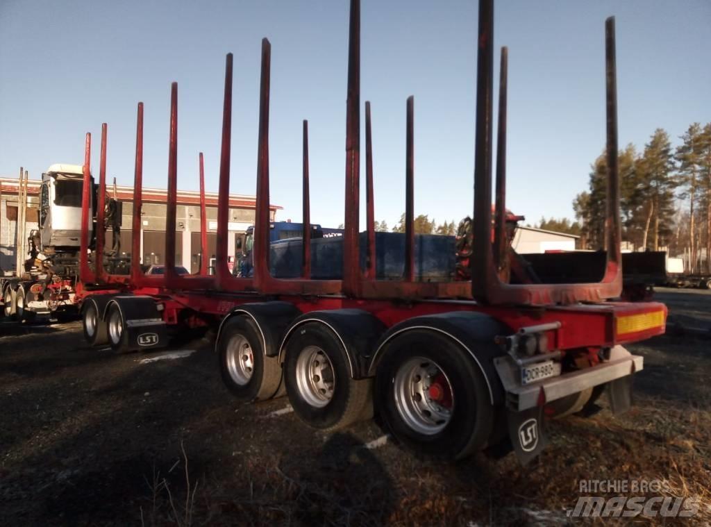 Jyki Puuperävaunu Logging Trailers