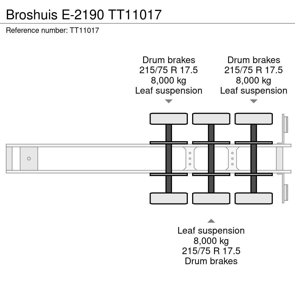 Broshuis E-2190 Lowboy Trailers