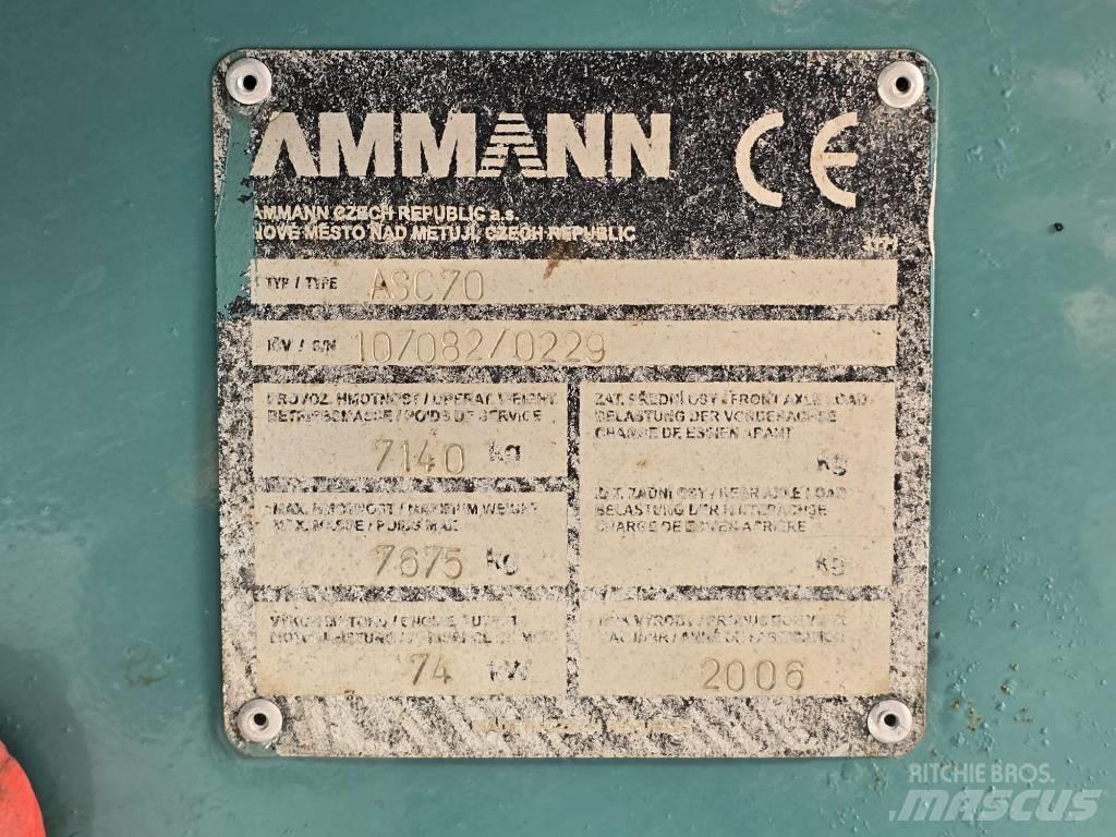 Ammann ASC 70 Combi rollers