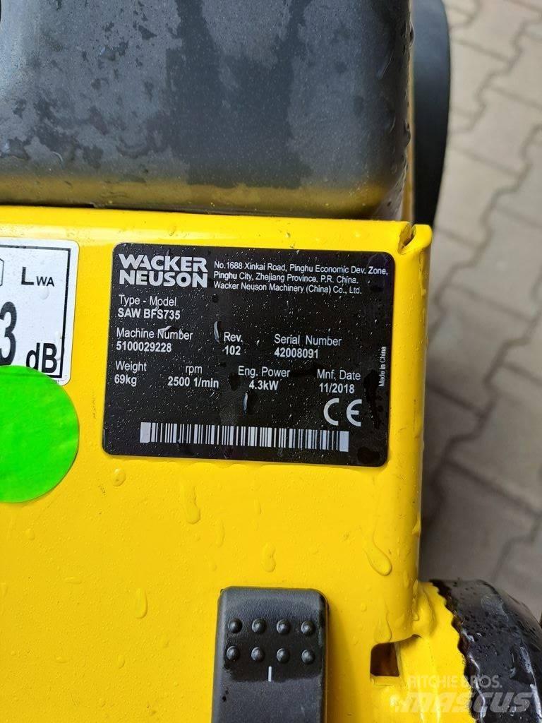 Wacker Neuson BFS735 Rock and Concrete Saws