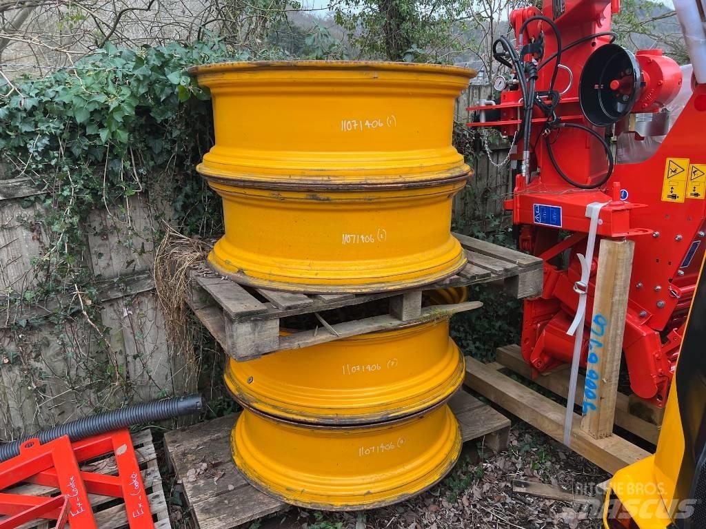 JCB 4 x Wheel Rims Tires, wheels and rims