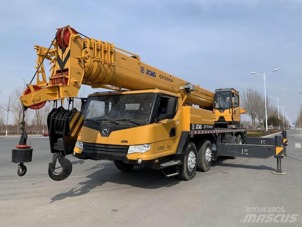 XCMG QY55KA Mobile and all terrain cranes