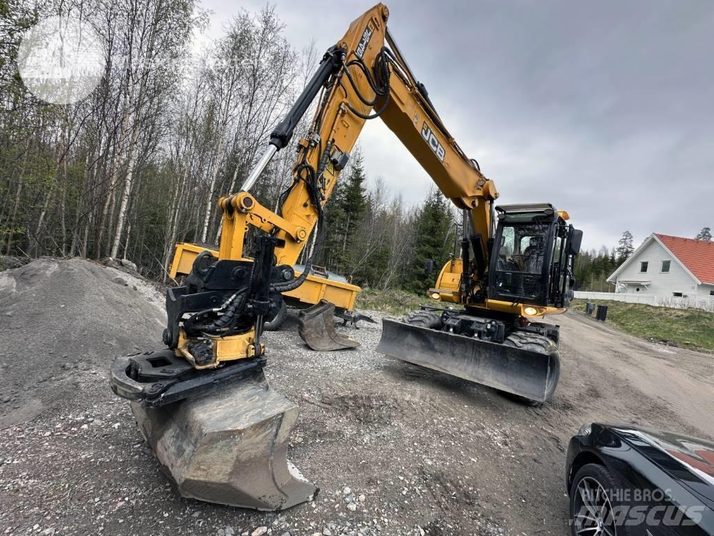 JCB JS 145 W Wheeled Excavators