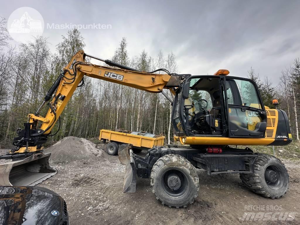 JCB JS 145 W Wheeled Excavators