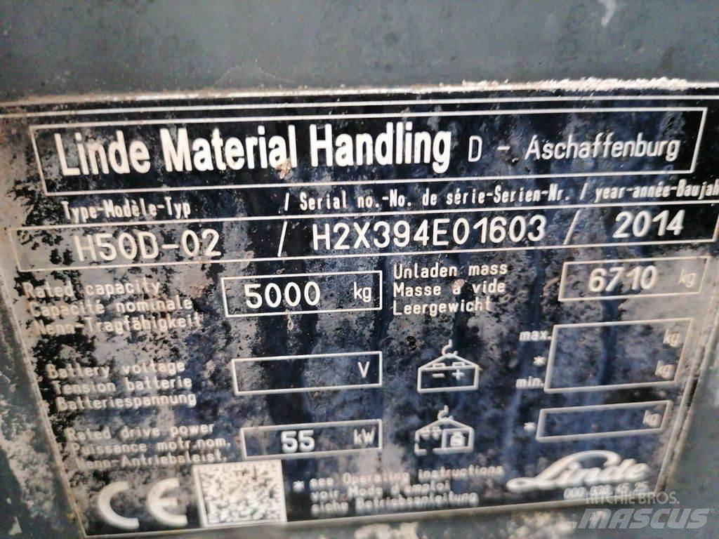 Linde H50D-02 Diesel Forklifts