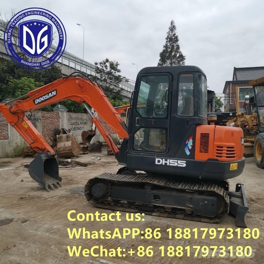Doosan DH55 Mini Excavators <7t (Mini Diggers)