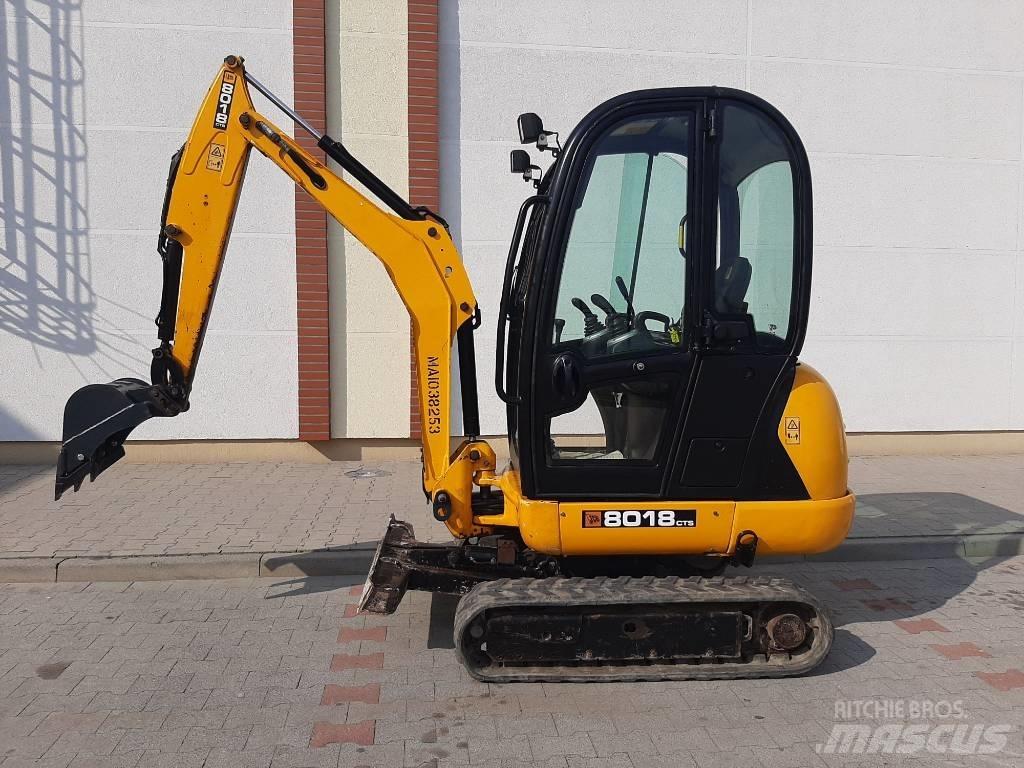 JCB 8018 CTS Mini Excavators <7t (Mini Diggers)