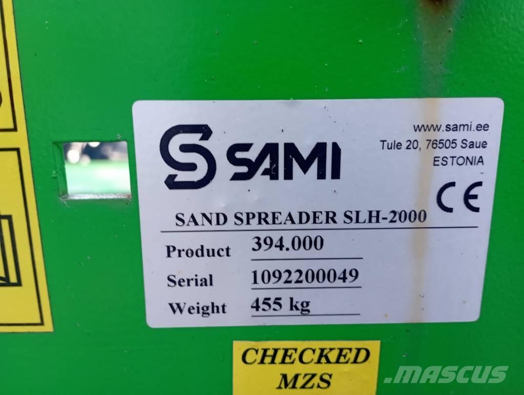 Sami SLH 2000 ZM-602 Sand And Salt Spreaders