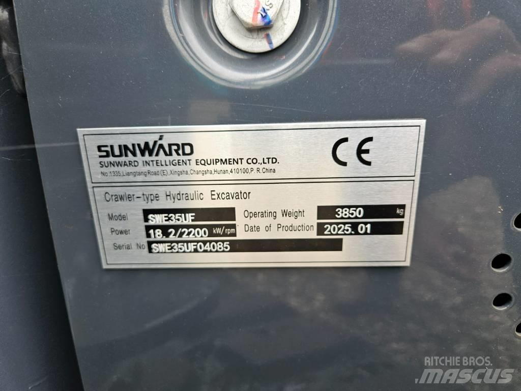 Sunward SWE 35 UF Mini Excavators <7t (Mini Diggers)