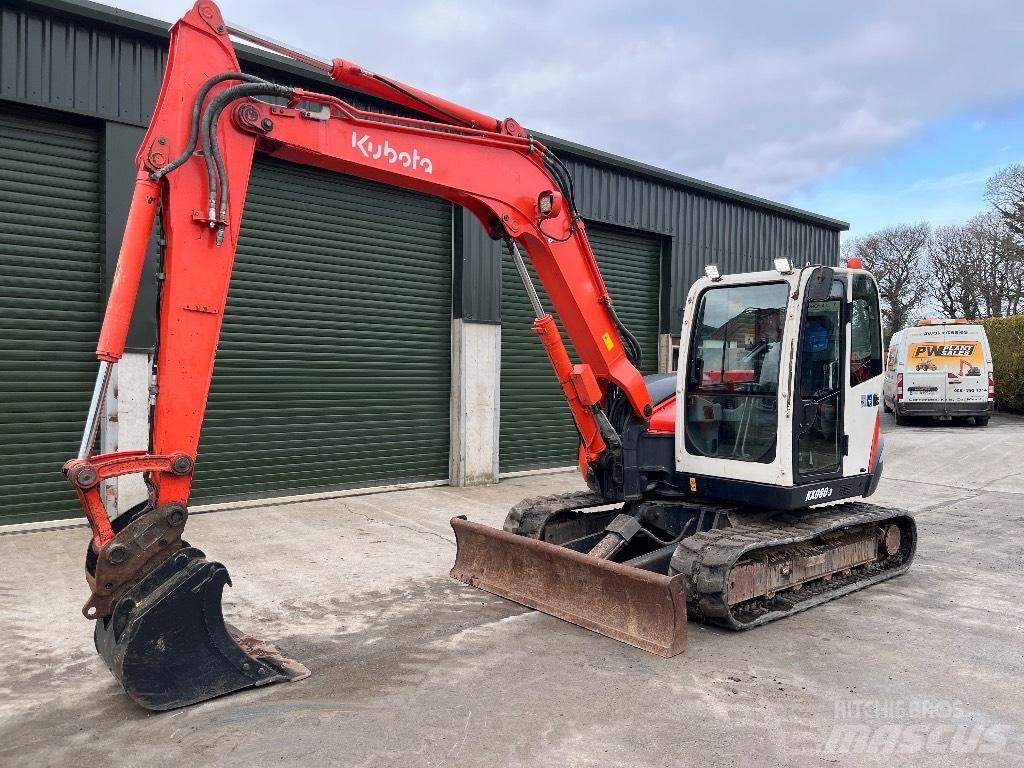 Kubota KX 080-3 Mini Excavators <7t (Mini Diggers)