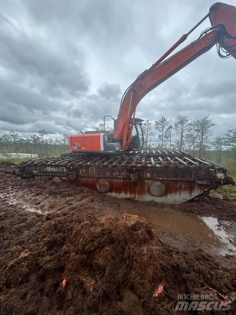 Hitachi 250 Amphibious Excavators