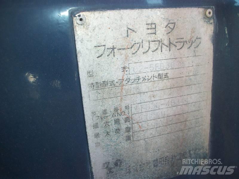 Toyota 5 FD 30 Diesel Forklifts