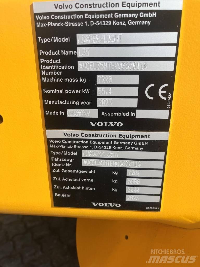 Volvo L35H Wheel Loaders