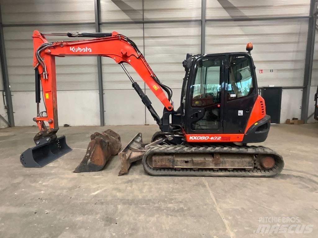 Kubota KX 080-4 A 2 Mini excavators  7t - 12t