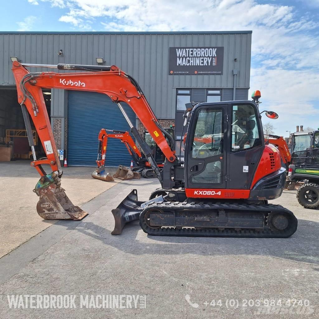 Kubota KX080-4 Mini excavators  7t - 12t