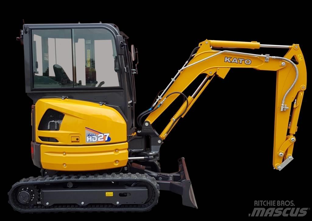 Kato 27V5 Mini Excavators <7t (Mini Diggers)