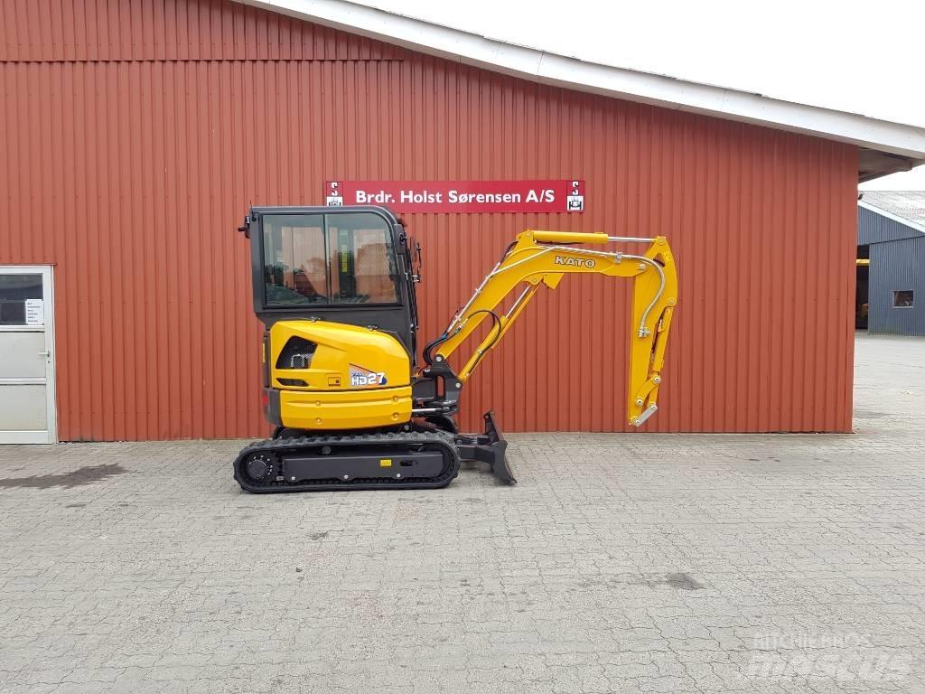 Kato 27V5 Mini Excavators <7t (Mini Diggers)