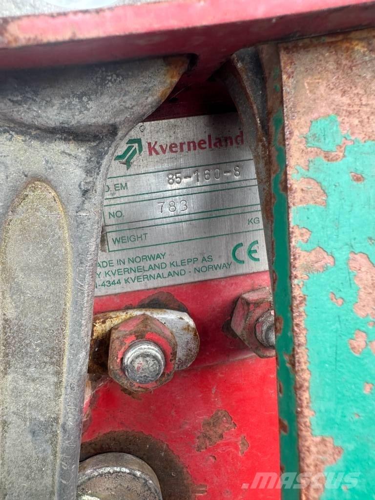Kverneland EM85 Reversible ploughs