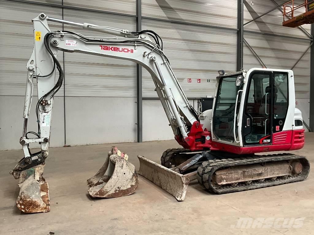 Takeuchi TB 290 Mini excavators  7t - 12t