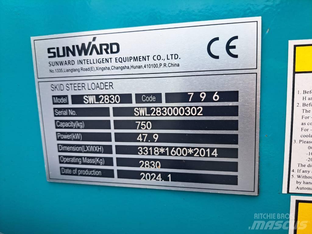 Sunward SWL 2830 Skid Steer Loaders