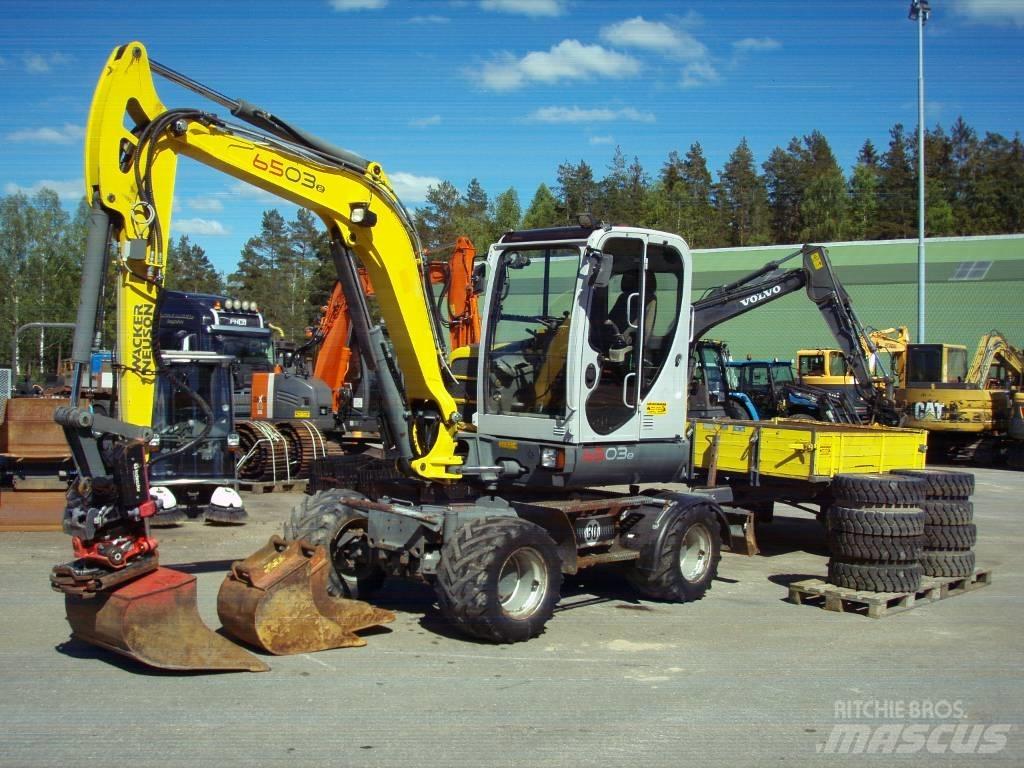 Neuson 6503-2 30Km/h Wheeled Excavators