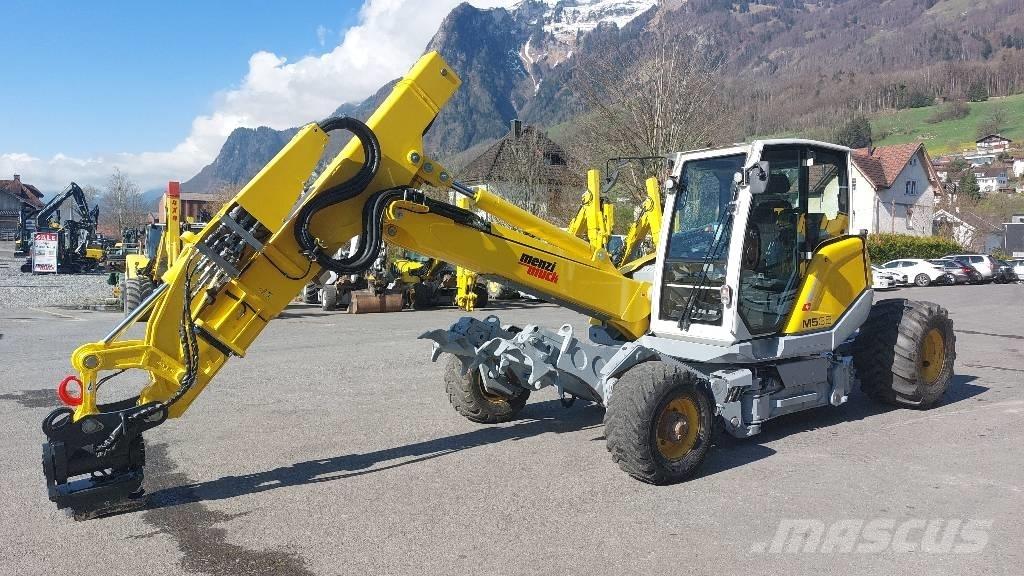 Menzi Muck M535 Wheeled Excavators