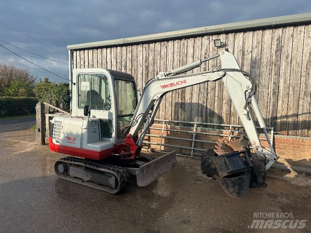 Takeuchi TB 125 Mini Excavators <7t (Mini Diggers)
