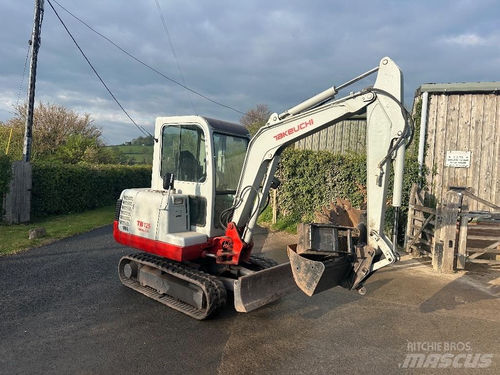Takeuchi TB 125 Mini Excavators <7t (Mini Diggers)