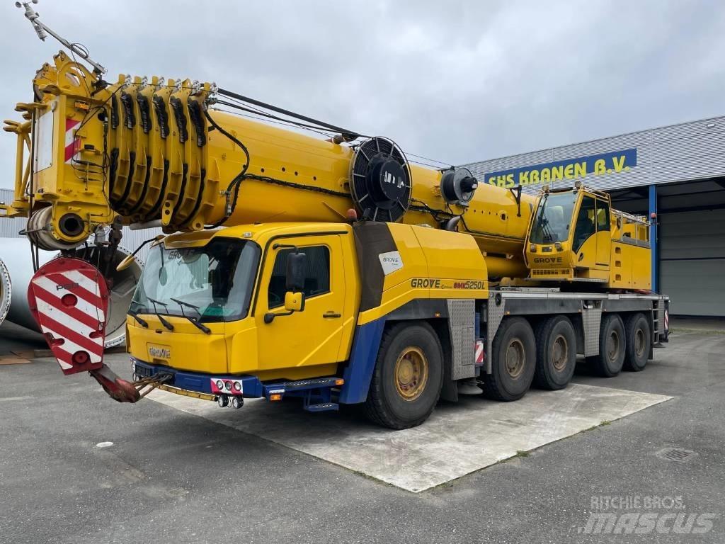 Grove GMK 5250 L Mobile and all terrain cranes