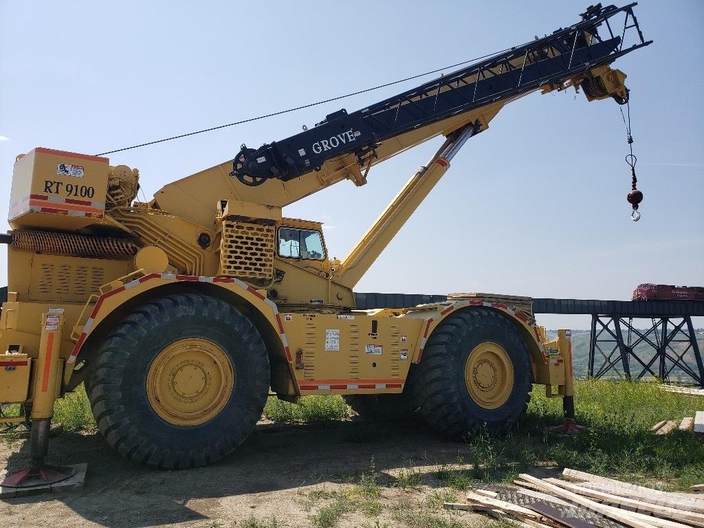 Grove RT 9100 Rough Terrain Cranes