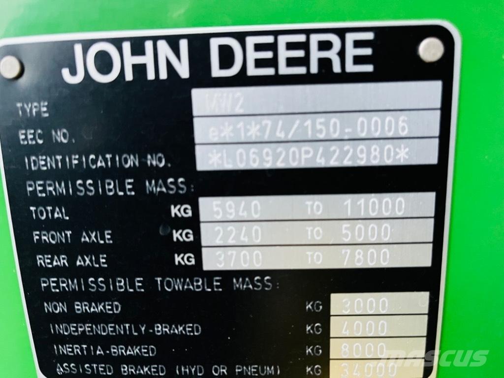 John Deere 6920 TLS Tractors