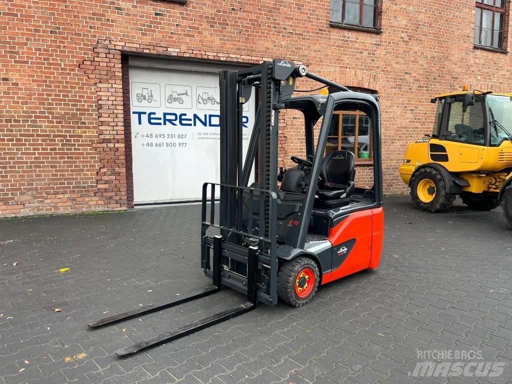 Linde E 15 Electric Forklifts