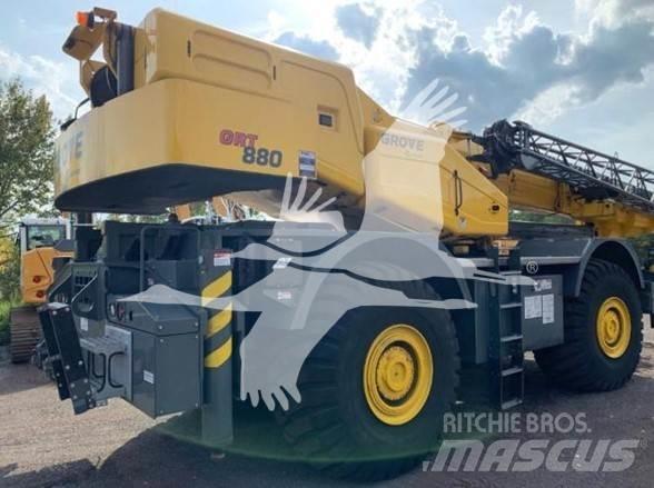 Grove GRT880 Rough Terrain Cranes