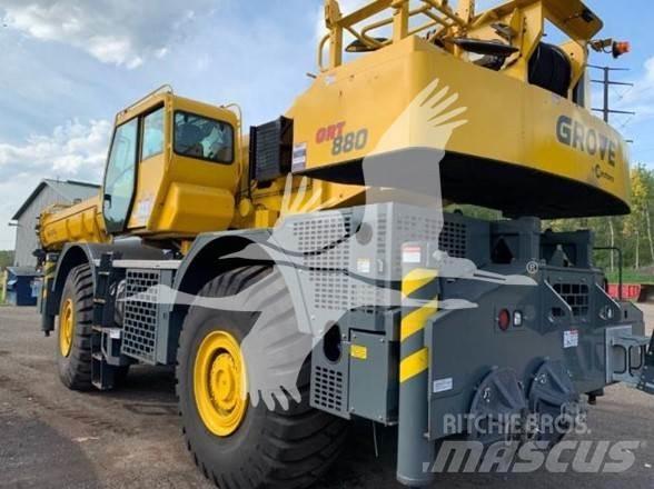 Grove GRT880 Rough Terrain Cranes