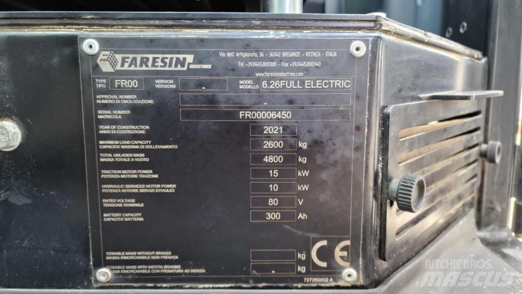 Faresin F6.26 E Telescopic Handlers