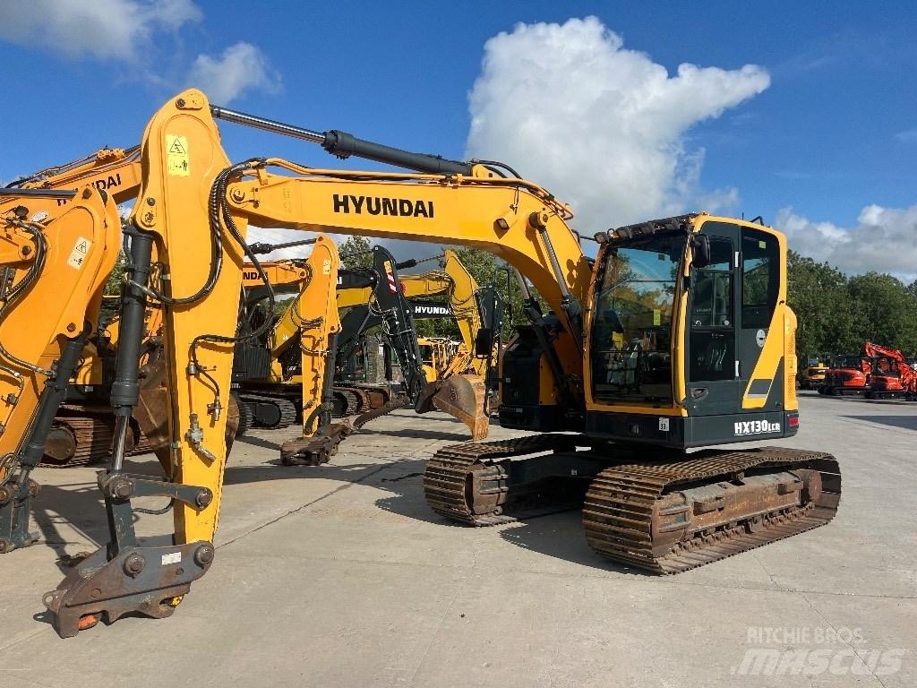 Hyundai HX130LCR Crawler Excavators