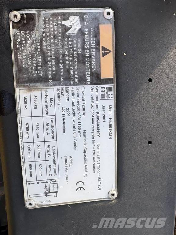 Hyster 4.00 xm-6 Diesel Forklifts