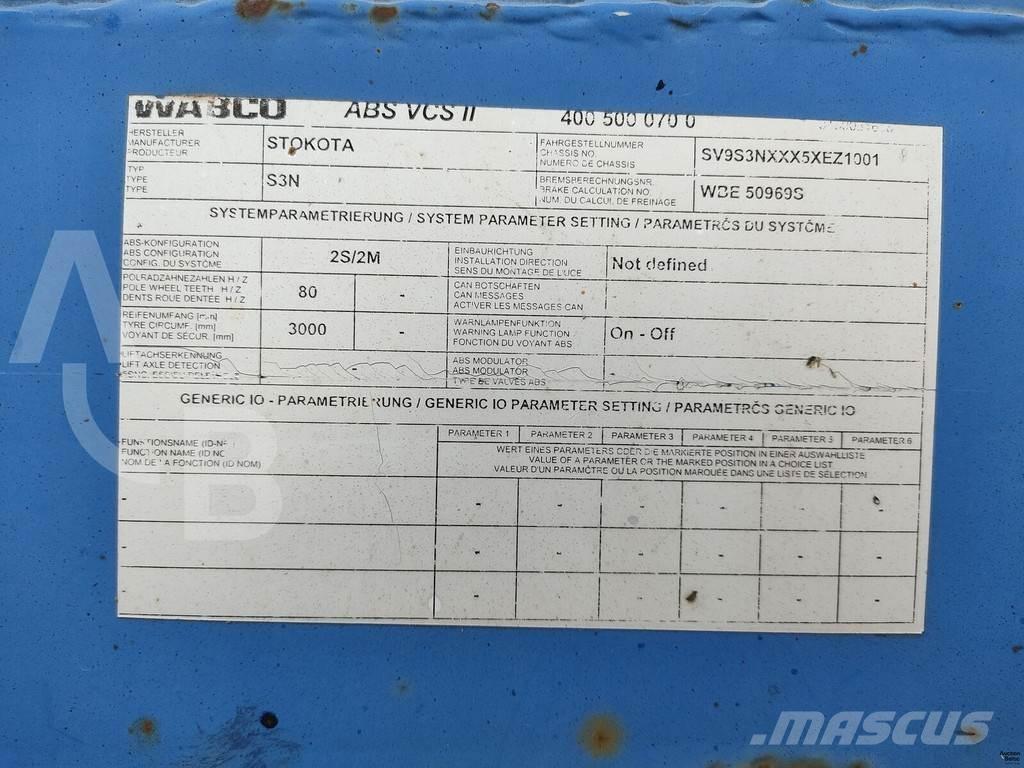 STOKOTA S3N Lowboy Trailers