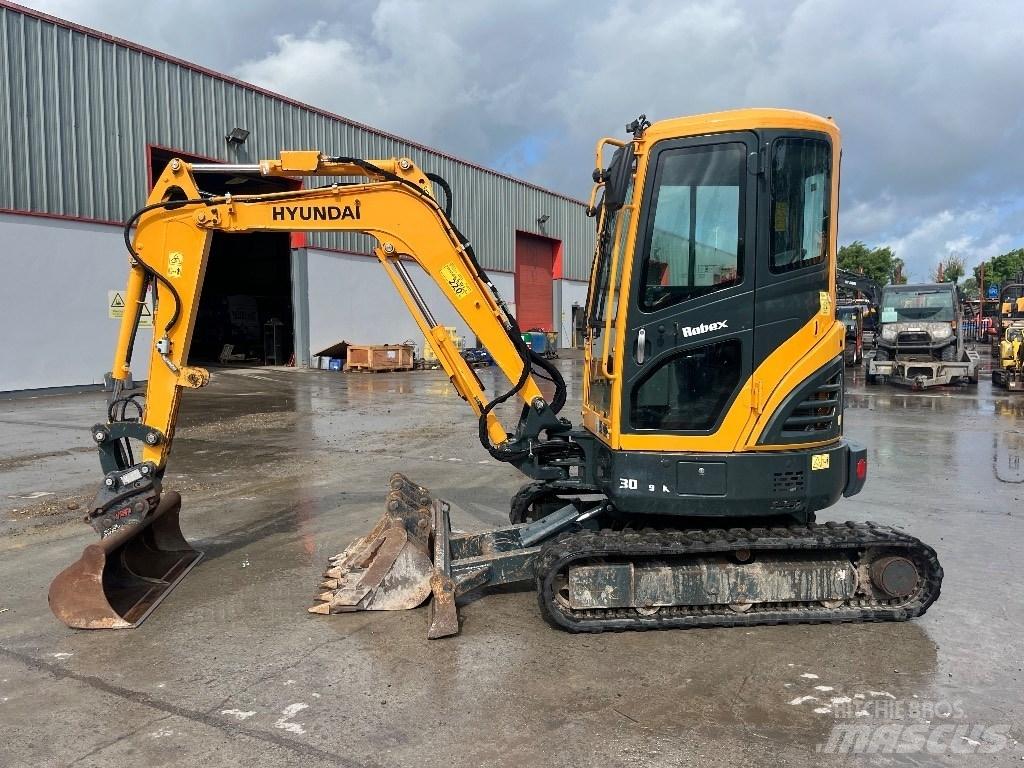 Hyundai R30 Z-9AK Mini Excavators <7t (Mini Diggers)