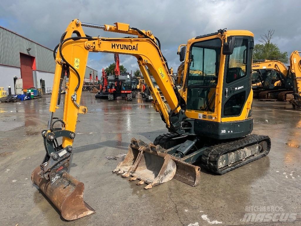 Hyundai R30 Z-9AK Mini Excavators <7t (Mini Diggers)