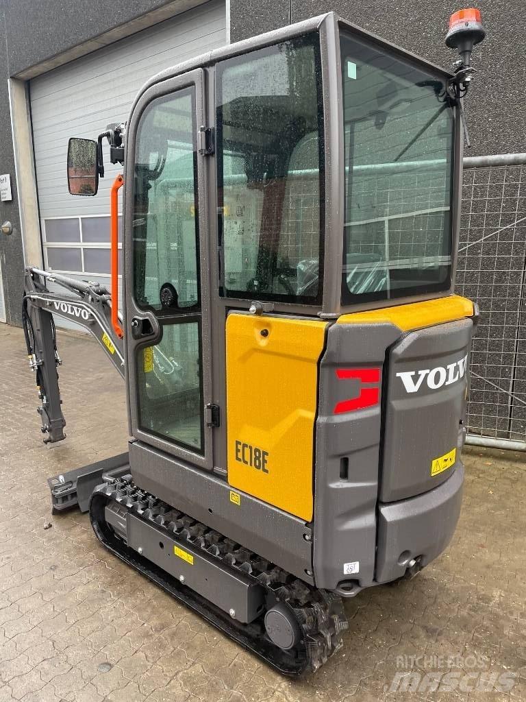 Volvo EC18E Mini Excavators <7t (Mini Diggers)