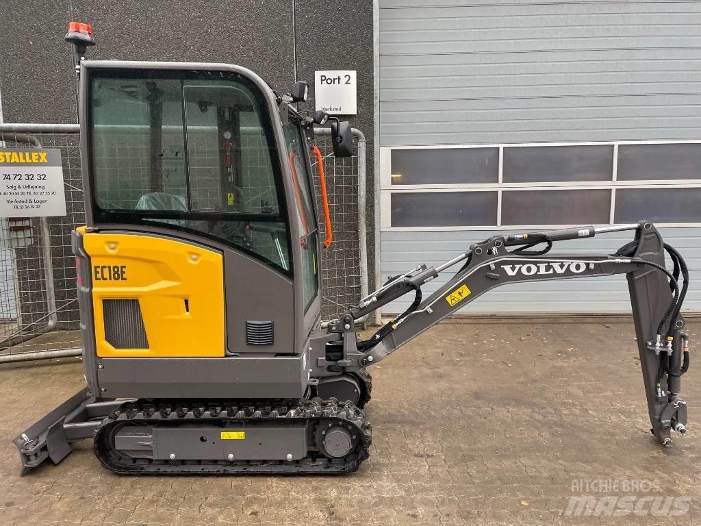 Volvo EC18E Mini Excavators <7t (Mini Diggers)