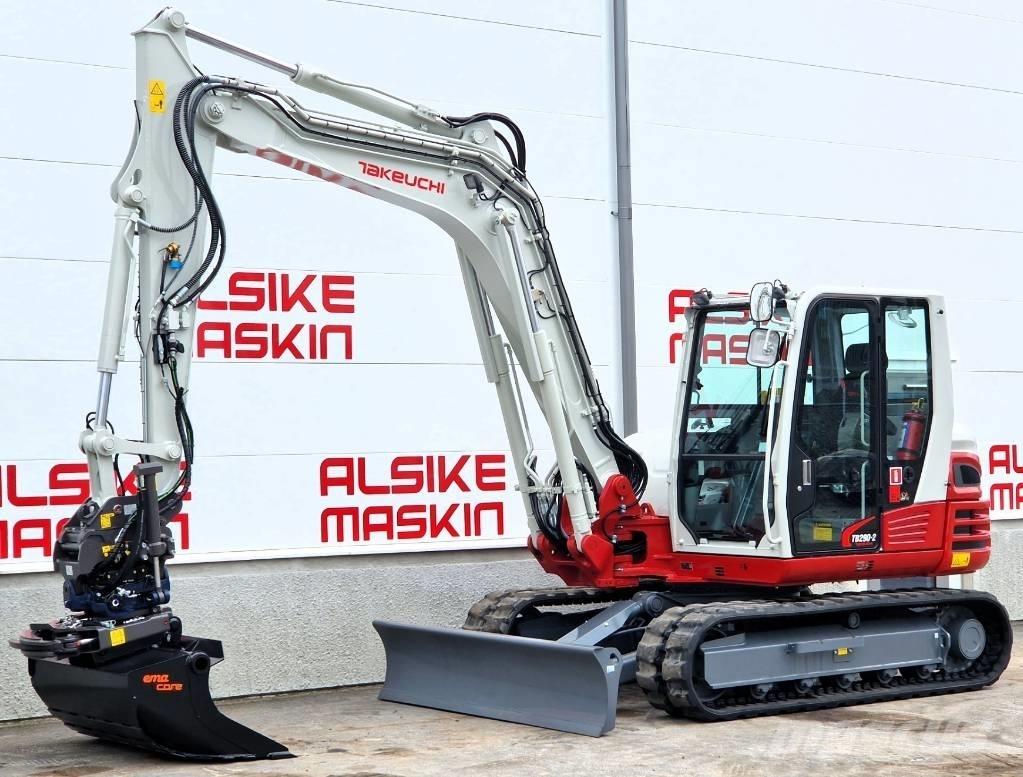 Takeuchi TB290-2 Mini excavators  7t - 12t