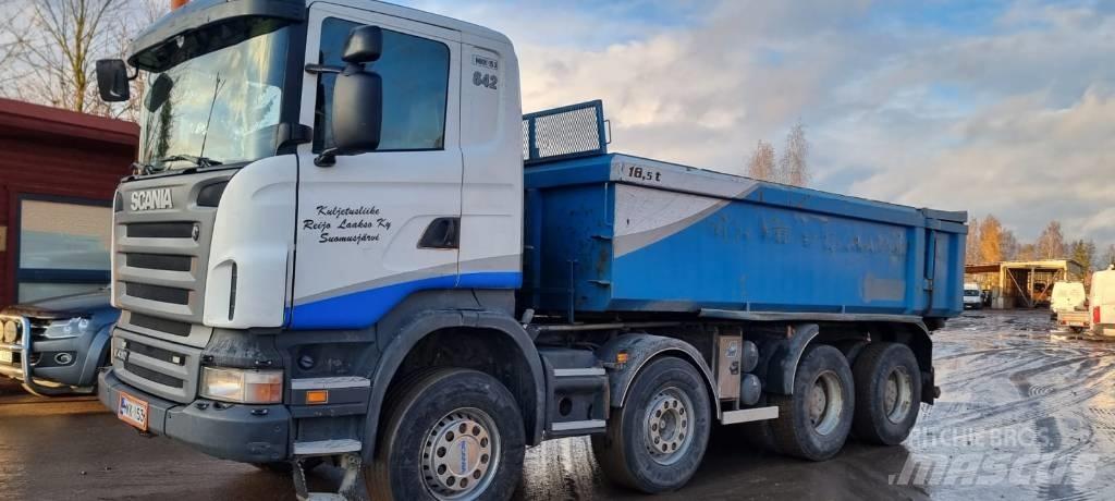 Scania R 480 Skip loader trucks
